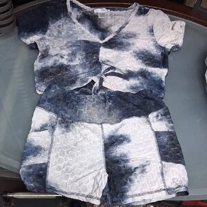 Tie-Dye Two-Piece Set